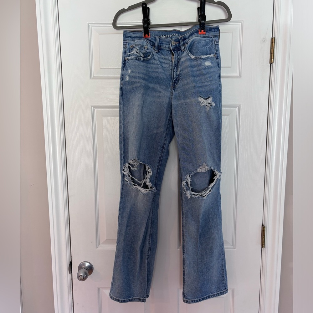 American Eagle Low Rise Baggy Jeans